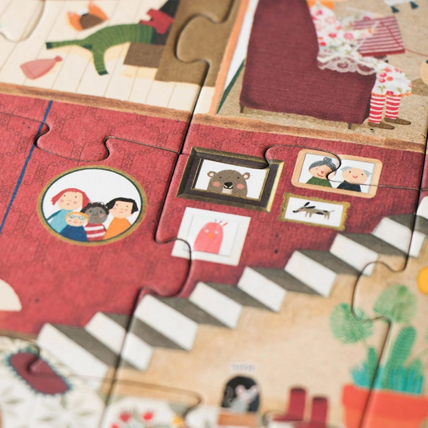 Puzzle Réversible Bienvenue à La Maison - 36 Pièces - Londji 4 Puzzle Réversible Bienvenue à La Maison - 36 Pièces - Londji – Image 4