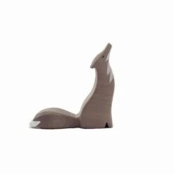 Loup Hurlant En Bois Brin D'Ours -Jeujouethique Boutique brin d ours loup hurlant for011 2