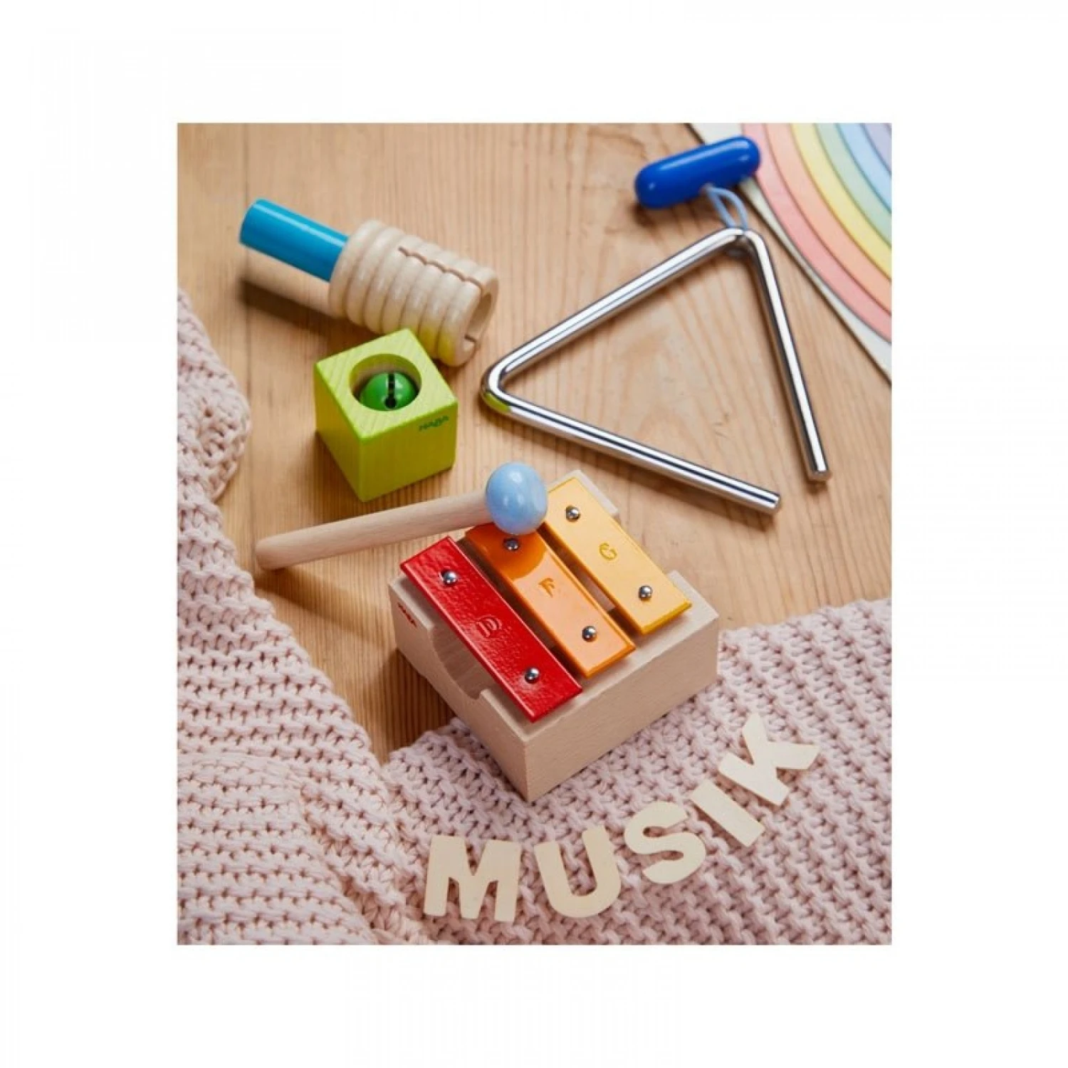 Haba Coffret Musical - 4 Instruments 3 Haba Coffret Musical - 4 Instruments – Image 3