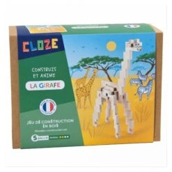 Kit Créatif Cloze Construction Girafe - 44 Pièces