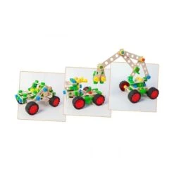 Jeu De Construction Junior 3x1- Véhicule Tout Terrain 91 Pièces -Jeujouethique Boutique construction vehicules tout terrain alexander toys 2160 2