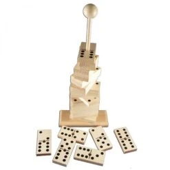 Dominos Sur Tige Géant