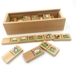 Dominos Des Animaux De La Ferme 7 Dominos Des Animaux De La Ferme -Jeujouethique Boutique dominos animaux de la ferme 2