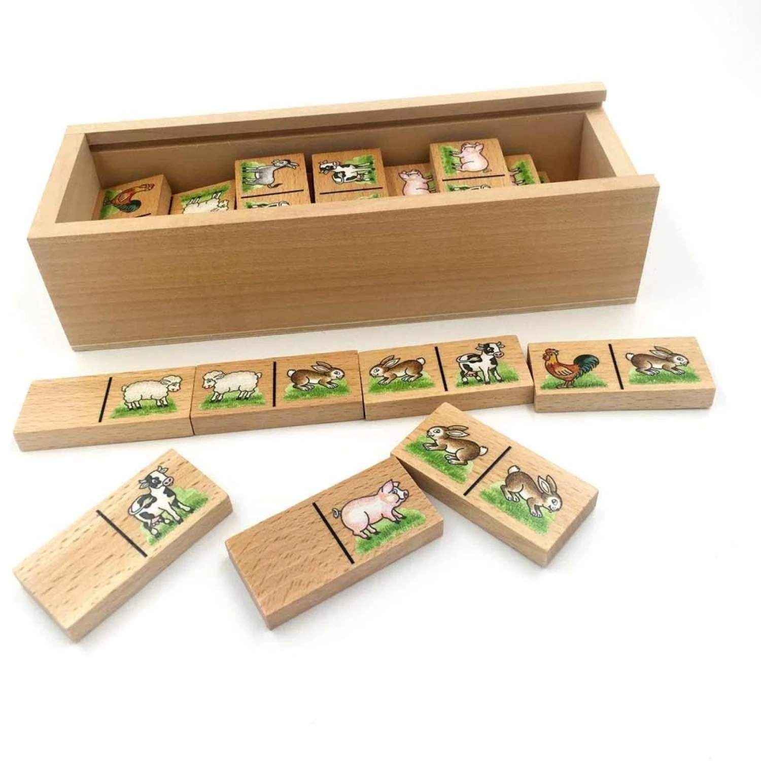 Dominos Des Animaux De La Ferme 3 Dominos Des Animaux De La Ferme – Image 3