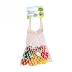 Haba Filet De Fruits Et Légumes Du Marché En Bois -Jeujouethique Boutique filet de fruits et legumes haba 306455 2