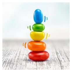 Galets En Bois Colorés