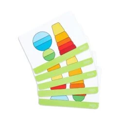 Haba Jeu à Enficher Formes Géométriques - 2 Ans -Jeujouethique Boutique jeu a enficher formes geometriques haba 305404 4