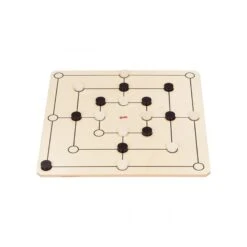 Jeu De Dames Et Jeu Du Moulin - Géant -Jeujouethique Boutique jeu dames moulin goki 56791 1 1