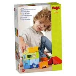 Haba Jeu D'encastrement Gratte-ciel Des Animaux -Jeujouethique Boutique jeu encastrement gratte ciel haba 303708 2