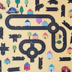 Jeu De Connexion Routes - Roads - Londji - Jeu Coopératif - 4 Ans -Jeujouethique Boutique jeu puzzle connexion roads londji 4 ans 4