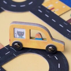 Jeu De Connexion Routes - Roads - Londji - Jeu Coopératif - 4 Ans -Jeujouethique Boutique jeu puzzle connexion roads londji 4 ans 8