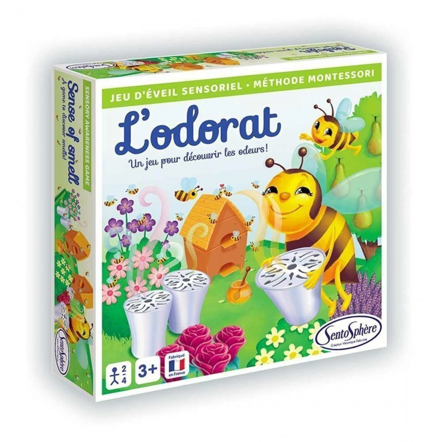 L'Odorat - Jeu D'éveil Sensoriel 1 L'Odorat - Jeu D'éveil Sensoriel