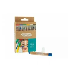 Lot De 6 Crayons De Maquillage - Arc-en-Ciel