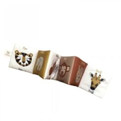 Livre D'éveil En Tissu - Les Animaux De La Savane