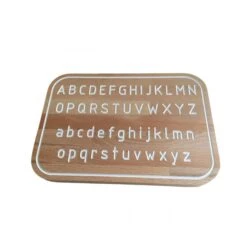 Planche De Traçage En Bois Montessori - Alphabet