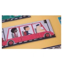 Puzzle 10 Voyageurs - 55 Pièces -Jeujouethique Boutique puzzle 10 voyageurs 55 pieces londji 12