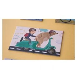 Puzzle 10 Voyageurs - 55 Pièces -Jeujouethique Boutique puzzle 10 voyageurs 55 pieces londji 9