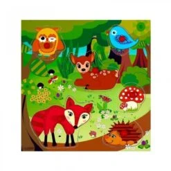 Puzzle Premier âge Animaux De La Forêt