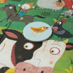 Puzzle Pocket - Ma Petite Ferme - 24 Pièces - Londji 12 Puzzle Pocket - Ma Petite Ferme - 24 Pièces - Londji -Jeujouethique Boutique puzzle pocket ma petite ferme londji 24 pieces 4