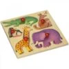 Puzzle En Bois Du Zoo 4 Puzzle En Bois Du Zoo -Jeujouethique Boutique puzzle zoo selecta 62046