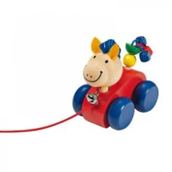 Lilli, Jouet En Bois à Traîner