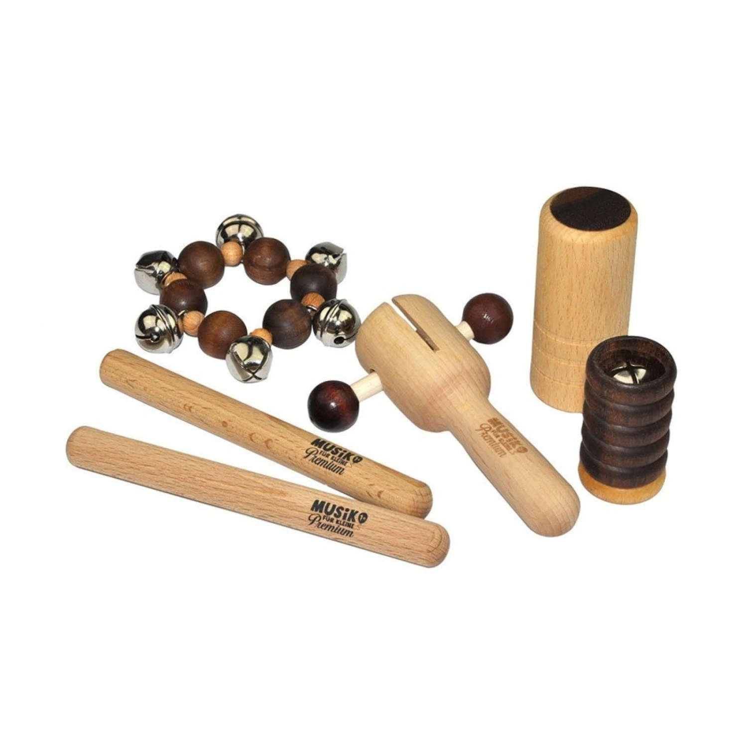 Maxi Set De Percussions En Bois 1 Maxi Set De Percussions En Bois