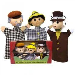 Set De 3 Marionnettes Pinocchio