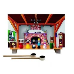 Théâtre De Marionnettes Magnétique Cendrillon