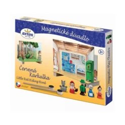 Théâtre De Marionnettes Magnétique Petit Chaperon Rouge -Jeujouethique Boutique theatre de marionnettes petit chaperon rouge fabricant tcheque 2