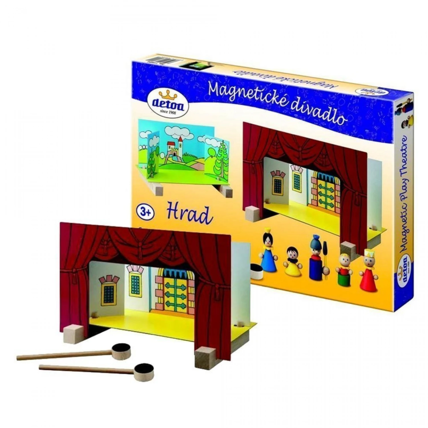 Théâtre De Marionnettes Magnétique Le Château 1 Théâtre De Marionnettes Magnétique Le Château