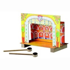 Théâtre De Marionnettes Magnétique Blanche Neige -Jeujouethique Boutique theatre marionnettes magnetique blanche neige fabricant tcheque 3