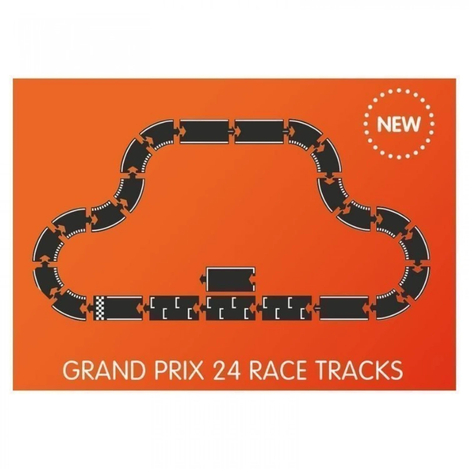 Circuit De Voitures WayToPlay Grand Prix Circuit - 24 Pièces 2 Circuit De Voitures WayToPlay Grand Prix Circuit - 24 Pièces – Image 2