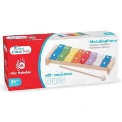 New Classic Toys® Xylophone En Bois Traditionnel 8 Tons 6 New Classic Toys® Xylophone En Bois Traditionnel 8 Tons -Jeujouethique Boutique xylophone newclassictoys 10216 2