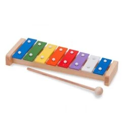 New Classic Toys® Xylophone En Bois Traditionnel 8 Tons